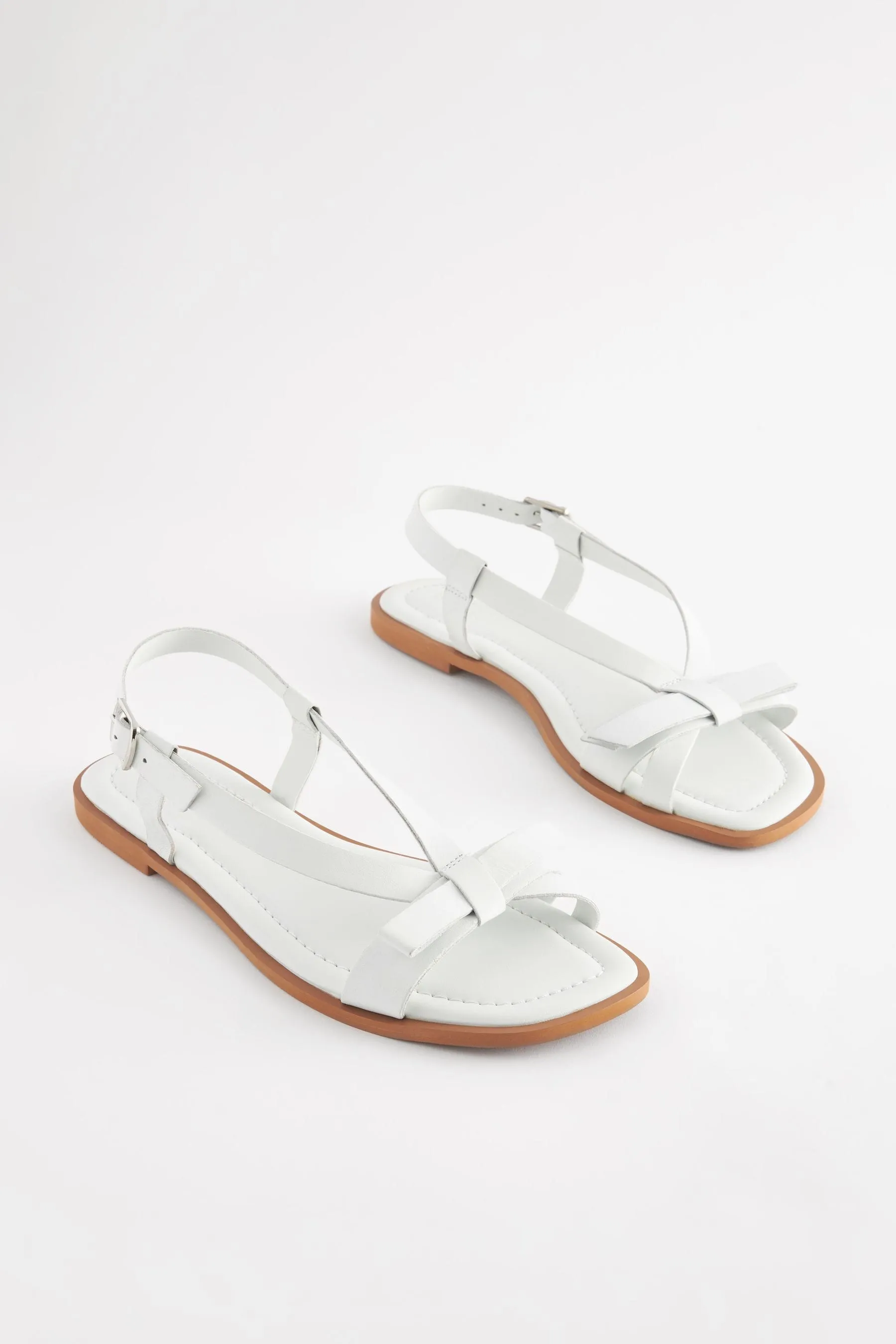 Forever Comfort ® - Fiocco Sandali in pelle