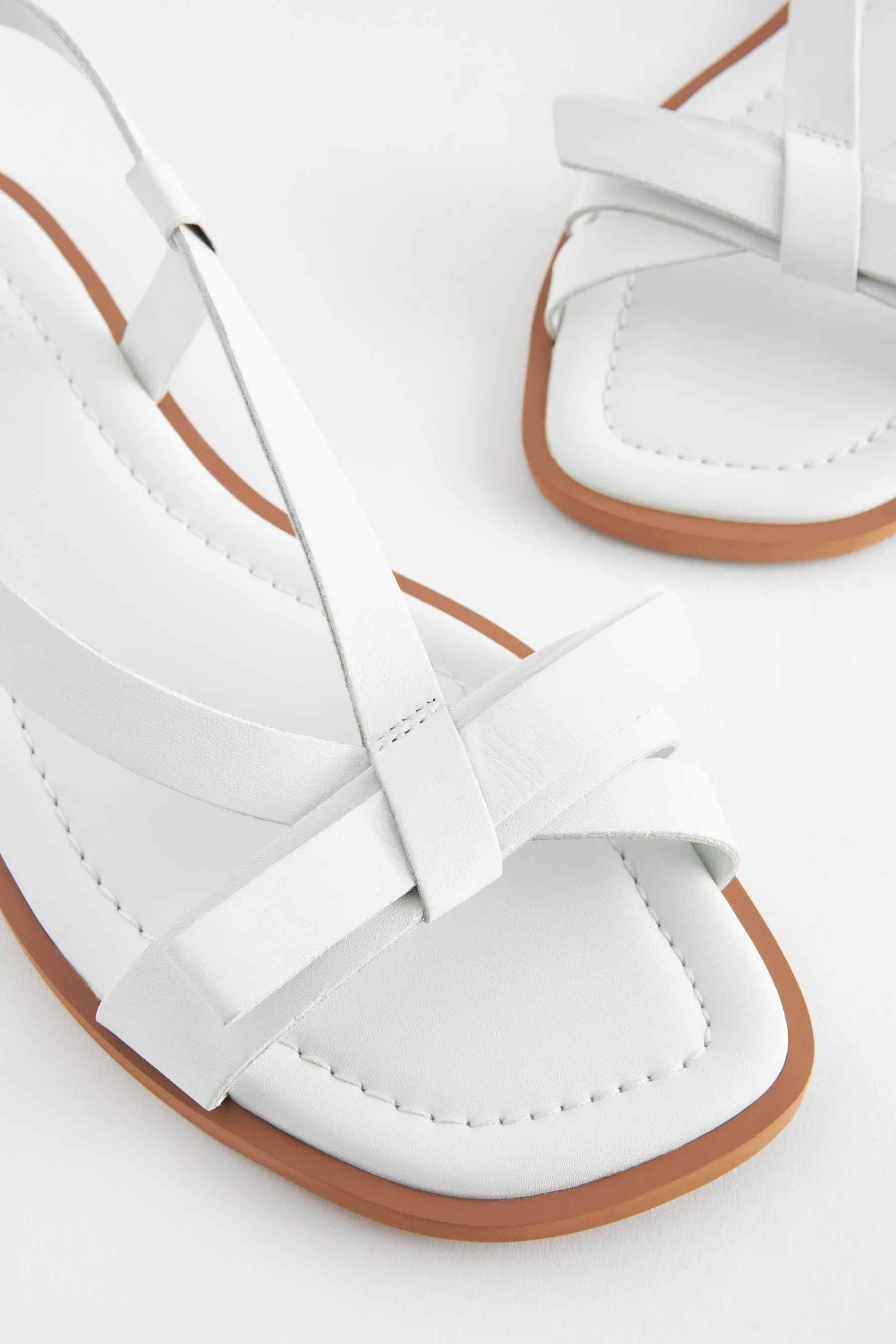Forever Comfort ® - Fiocco Sandali in pelle