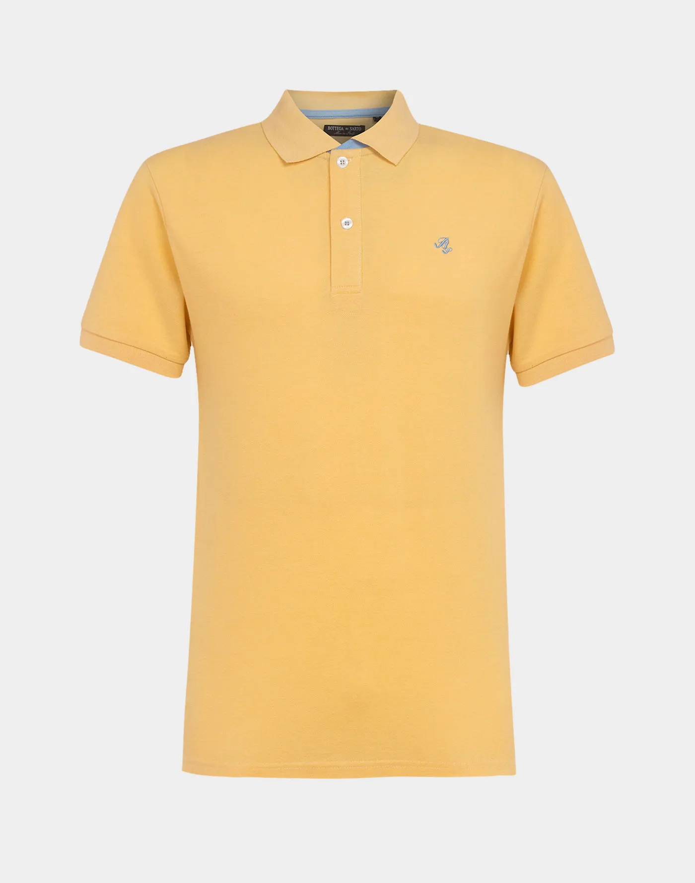Superlight melange piqué cotton polo